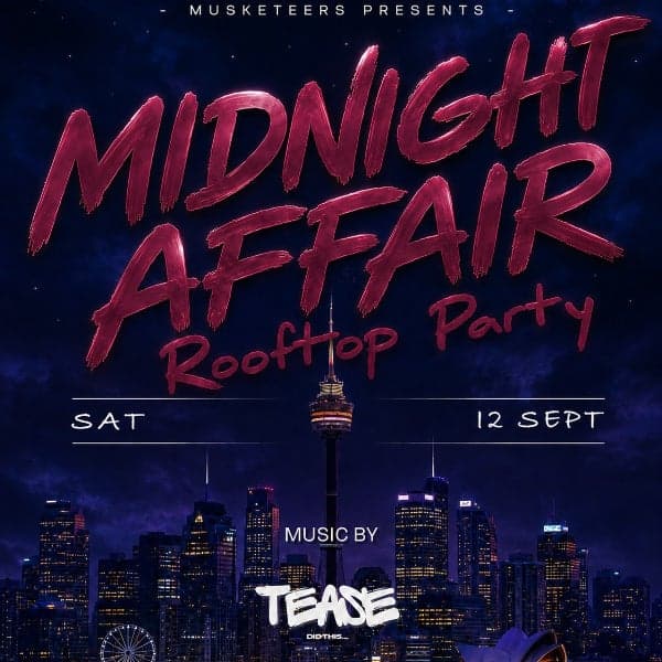 Midnight Affair - A Bollywood Rooftop Party