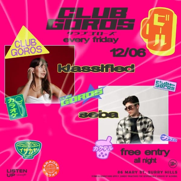 ★ CLUB GOROS ★ JUNE 12 ★