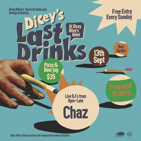 LAST DRINKS w/ CHAZ