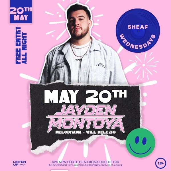 Sheaf Wednesdays | May 20 'w' JAYDEN MONTOYA