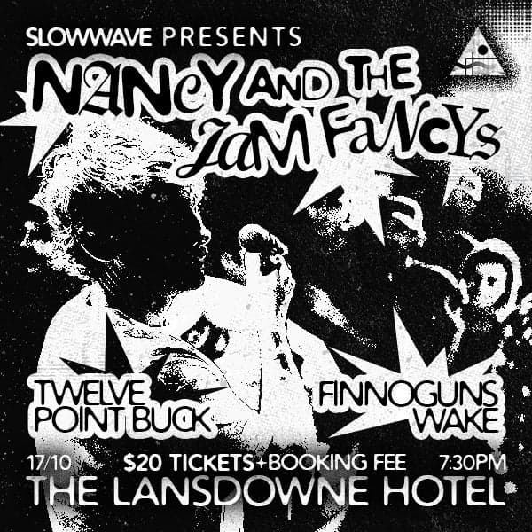 Nancy and the Jam Fancys with Twelve Point Buck and Finnoguns Wake
