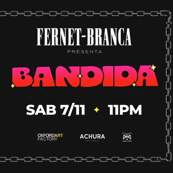 VUELVE LA FIESTA OFICIAL DEL FERNET BRANCA-BANDIDA