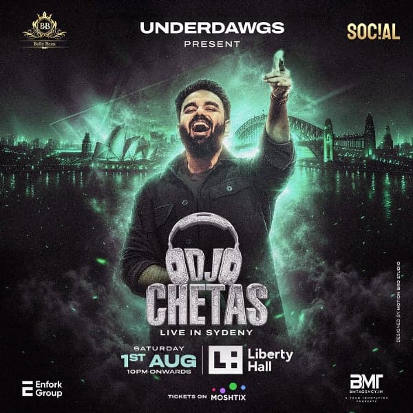DJ Chetas Live in Sydney