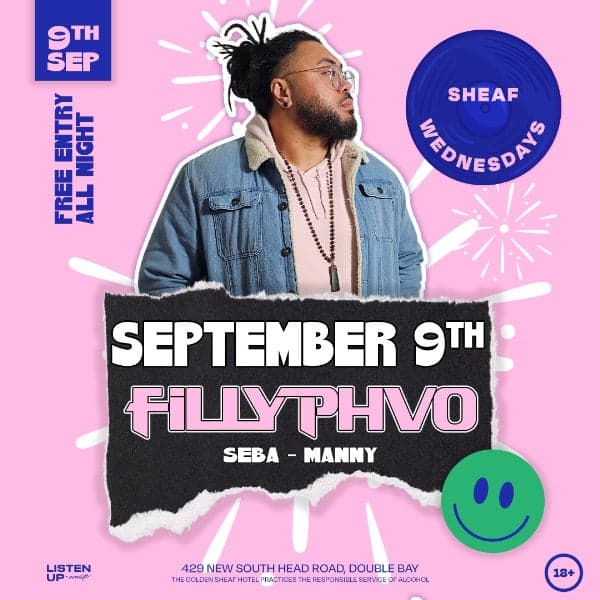 Sheaf Wednesdays | SEPTEMBER 9th 'w' FILLY PHVO